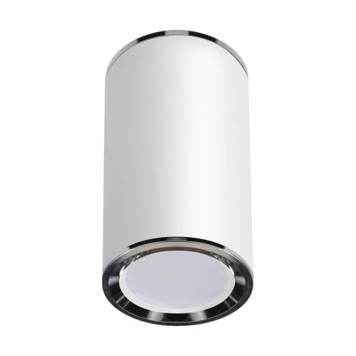 Sufitowa oprawa lampa punktowa MEGAN DWL GU10 WHITE 03657 Struhm Ideus tuba spot natynkowa nowoczesna oświetleniowa biała biały