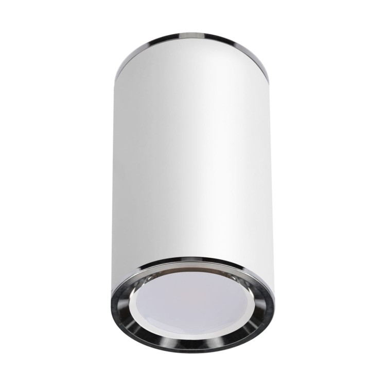 Sufitowa oprawa lampa punktowa MEGAN DWL GU10 WHITE 03657 Struhm Ideus tuba spot natynkowa nowoczesna oświetleniowa biała biały