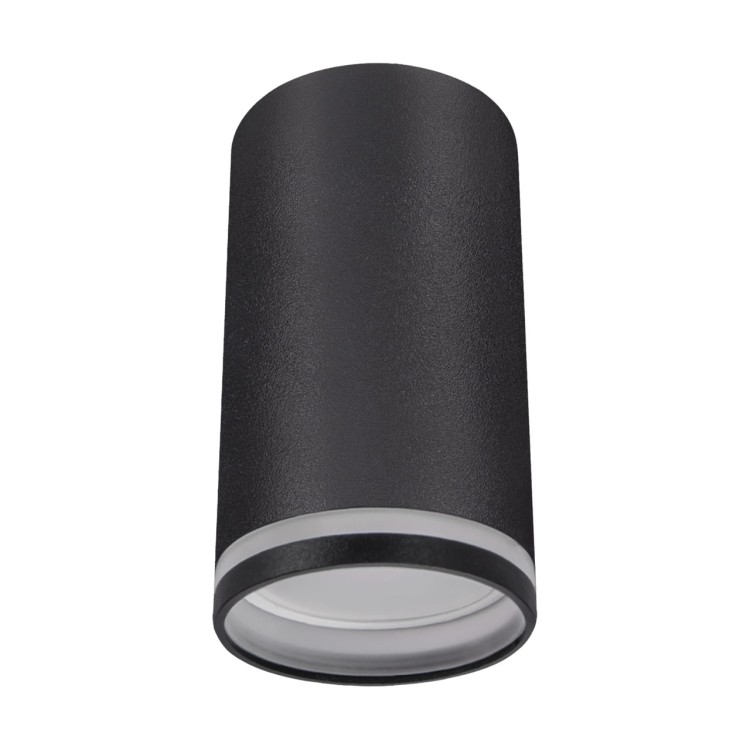 Sufitowa oprawa lampa punktowa ZULA DWL GU10 BLACK 03990 Struhm Ideus tuba spot natynkowa nowoczesna oświetleniowa czarna czarny