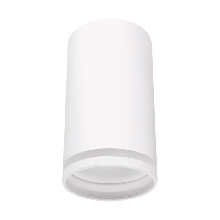 Sufitowa oprawa lampa punktowa ZULA DWL GU10 WHITE 03989 Struhm Ideus tuba spot natynkowa nowoczesna oświetleniowa biała biały