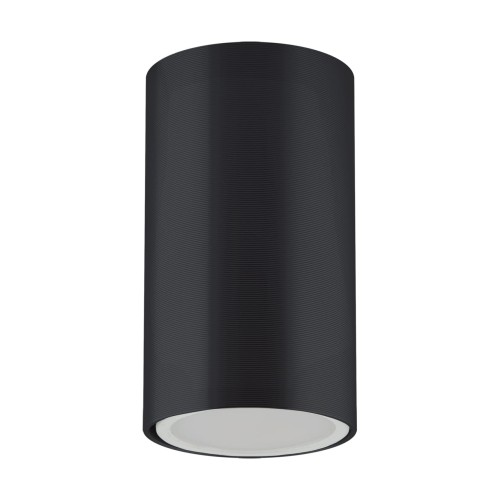 Sufitowa oprawa lampa punktowa OTTO GU10 BLACK 03567 Struhm Ideus tuba spot natynkowa nowoczesna oświetleniowa czarna czarny
