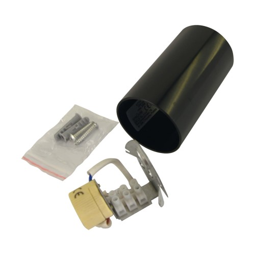 Sufitowa oprawa lampa punktowa OTTO GU10 BLACK 03567 Struhm Ideus tuba spot natynkowa nowoczesna oświetleniowa czarna czarny