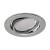 Oczko sufitowe LED okrągłe KAJKA C CHROME 03751 Struhm Ideus GU5.3 wpuszczane do zabudowy sufitu podwieszanego lampa oprawa chrom srebrna