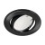 Oczko sufitowe LED okrągłe BONO C BLACK 03977 Struhm Ideus GU10 wpuszczane do zabudowy sufitu podwieszanego lampa oprawa czarna czarne czarny