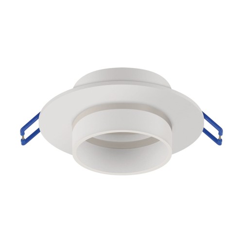 Oczko sufitowe LED okrągłe ZODIAK C WHITE 04116 Struhm Ideus wpuszczane do zabudowy sufitu podwieszanego lampa oprawa biała białe biały