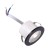 Oczko sufitowe LED okrągłe SMD LED FIN LED C 3W BLACK NW 03873 Struhm Ideus 4100K IP44 wpuszczane do zabudowy sufitu podwieszanego lampa oprawa barwa dzienna neutralna czarne czarna czarny
