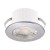 Oczko sufitowe LED okrągłe SMD LED FIN LED C 3W SILVER NW 03871 Struhm Ideus 4100K IP44 wpuszczane do zabudowy sufitu podwieszanego lampa oprawa barwa dzienna neutralna srebrne srebrna srebrny