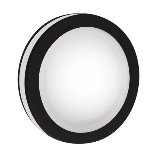 Oczko sufitowe LED okrągłe SMD LED GOTI LED C BLACK 5W NW 03199 Struhm Ideus 4000K wpuszczane do zabudowy sufitu podwieszanego lampa oprawa barwa dzienna neutralna czarne czarna czarny