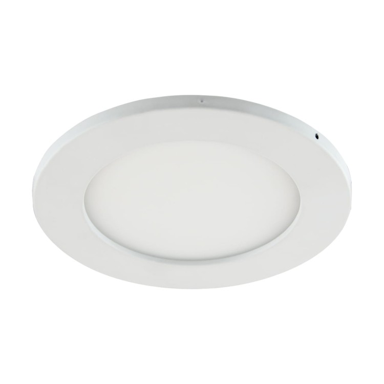 Sufitowa oprawa downlight LED okrągła SMD LED SLIM IRON LED C 6W NW 03541 Struhm Ideus 4200K wpuszczane do zabudowy sufitu podwieszanego lampa oprawa barwa dzienna neutralna biała białe biały