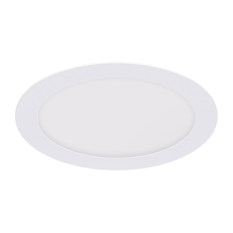 Sufitowa oprawa downlight LED okrągła SMD LED SLIM LED C 18W WHITE CW 02488 Struhm Ideus 6600K wpuszczane do zabudowy sufitu podwieszanego lampa oprawa barwa zimna biała białe biały