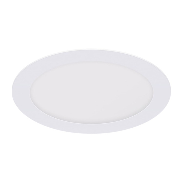 Sufitowa oprawa downlight LED okrągła SMD LED SLIM LED C 18W WHITE WW 02487 Struhm Ideus 3200K wpuszczane do zabudowy sufitu podwieszanego lampa oprawa barwa ciepła ciepłobiała biała białe biały
