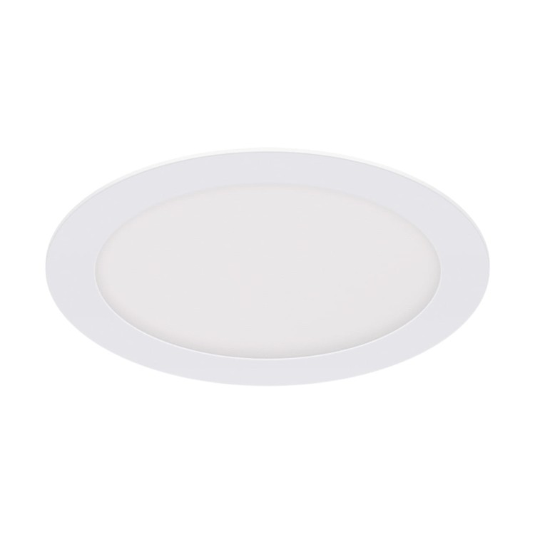Sufitowa oprawa downlight LED okrągła SMD LED SLIM LED C 15W WHITE CW 02813 Struhm Ideus 6600K wpuszczane do zabudowy sufitu podwieszanego lampa oprawa barwa zimna biała białe biały