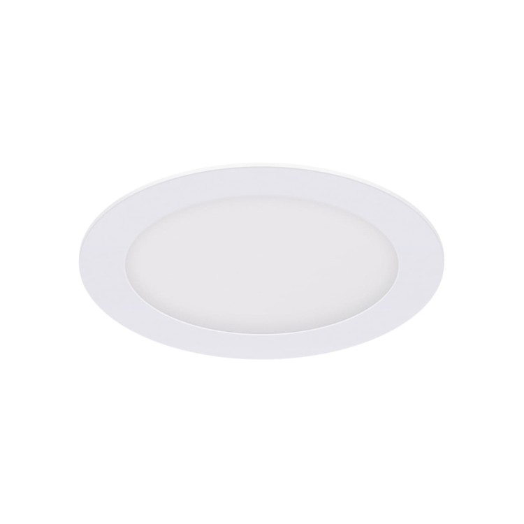 Sufitowa oprawa downlight LED okrągła SMD LED SLIM LED C 12W WHITE WW 02485 Struhm Ideus 3200K wpuszczane do zabudowy sufitu podwieszanego lampa oprawa barwa ciepła ciepłobiała biała białe biały