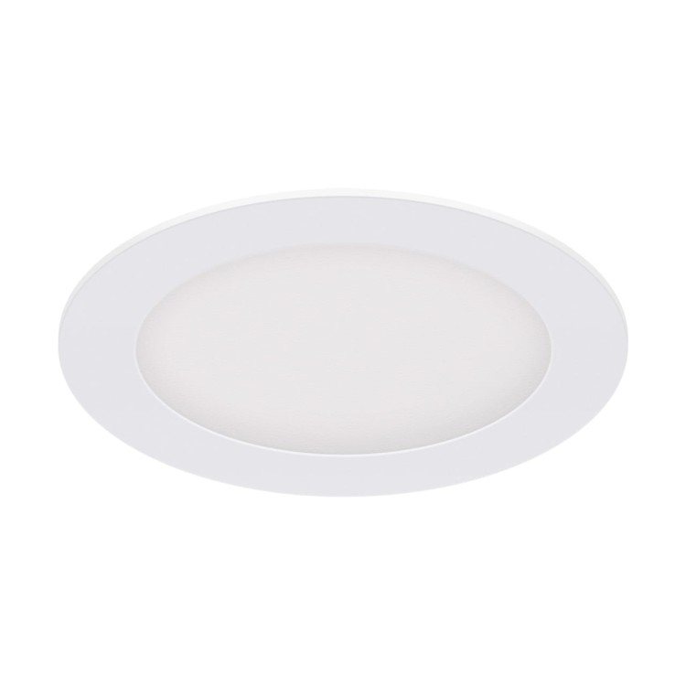 Sufitowa oprawa downlight LED okrągła SMD LED SLIM LED C 9W WHITE WW 02483 Struhm Ideus 3200K wpuszczane do zabudowy sufitu podwieszanego lampa oprawa barwa ciepła ciepłobiała biała białe biały
