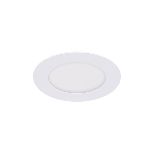 Sufitowa oprawa downlight LED okrągła SMD LED SLIM LED C 6W WHITE CW 02811 Struhm Ideus 6600K wpuszczane do zabudowy sufitu podwieszanego lampa oprawa barwa zimna biała białe biały