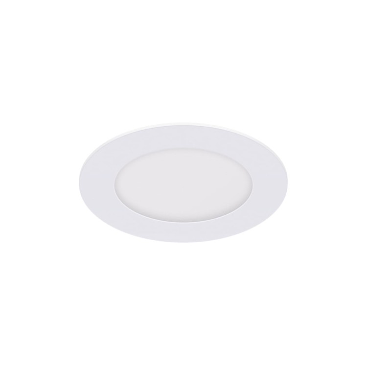 Sufitowa oprawa downlight LED okrągła SMD LED SLIM LED C 6W WHITE CW 02811 Struhm Ideus 6600K wpuszczane do zabudowy sufitu podwieszanego lampa oprawa barwa zimna biała białe biały
