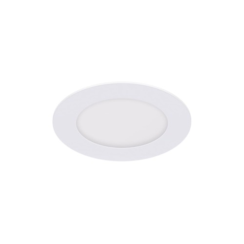 Sufitowa oprawa downlight LED okrągła SMD LED SLIM LED C 6W WHITE WW 02810 Struhm Ideus 3200K wpuszczane do zabudowy sufitu podwieszanego lampa oprawa barwa ciepła ciepłobiała biała białe biały