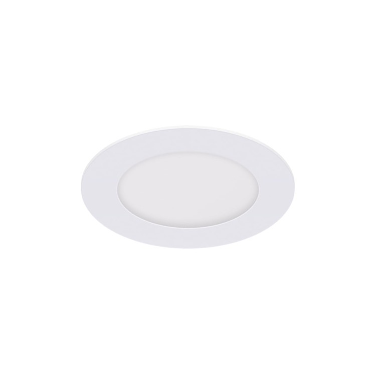 Sufitowa oprawa downlight LED okrągła SMD LED SLIM LED C 6W WHITE WW 02810 Struhm Ideus 3200K wpuszczane do zabudowy sufitu podwieszanego lampa oprawa barwa ciepła ciepłobiała biała białe biały
