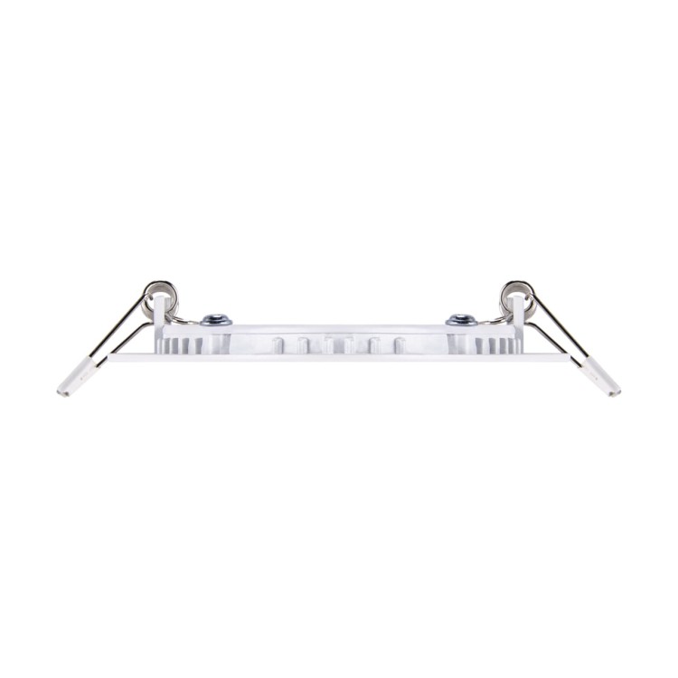 Sufitowa oprawa downlight LED okrągła SMD LED SLIM LED C 6W WHITE WW 02810 Struhm Ideus 3200K wpuszczane do zabudowy sufitu podwieszanego lampa oprawa barwa ciepła ciepłobiała biała białe biały
