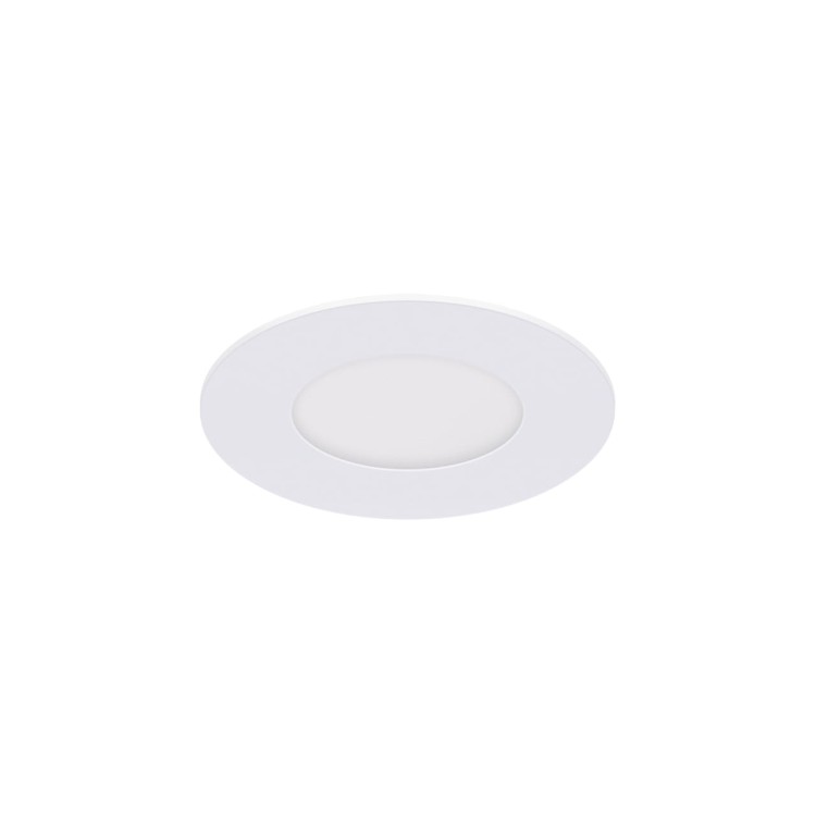 Sufitowa oprawa downlight LED okrągła SMD LED SLIM LED C 3W WHITE WW 02808 Struhm Ideus 3200K wpuszczane do zabudowy sufitu podwieszanego lampa oprawa barwa ciepła ciepłobiała biała białe biały