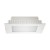 Sufitowa oprawa downlight LED kwadratowa SMD LED MILTON LED D 6W WHITE CW 02117 Struhm Ideus wpuszczane do zabudowy sufitu podwieszanego lampa oprawa barwa zimna zimnobiała biała białe biały
