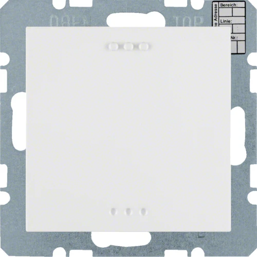 KNX s B.Kwadrat/B.3/B.7 Czujniki CO2 i wilgotności z reg temp biały mat 75441389 HAGER BERKER