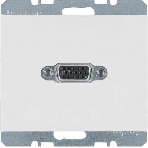 K.1 Gniazdo VGA biały 3315407009 HAGER BERKER