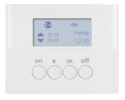 K.1 KNX RF quicklink łącznik czasowy biały 85745279 HAGER BERKER
