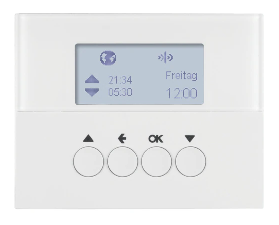 K.1 KNX RF quicklink Żaluzj. łącz. czas. ster., biały 85745179 HAGER BERKER
