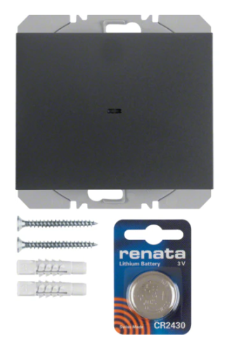 K.1 KNX RF quicklink Przycisk radiowy 1-kr płaski, ant 85655275 HAGER BERKER