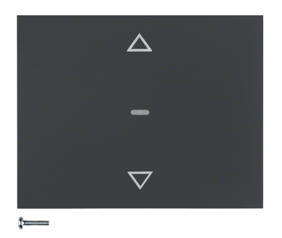 K.1 KNX RF quicklink przycisk żaluzjowy,  antracyt, mat 85245275 HAGER BERKER