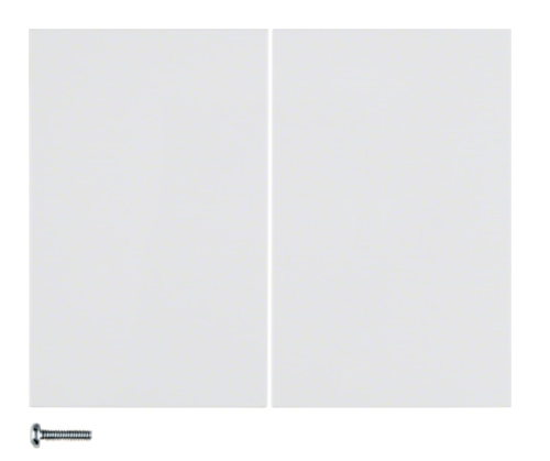 K.1 KNX RF quicklink Przycisk 2-kr biały 85146179 HAGER BERKER