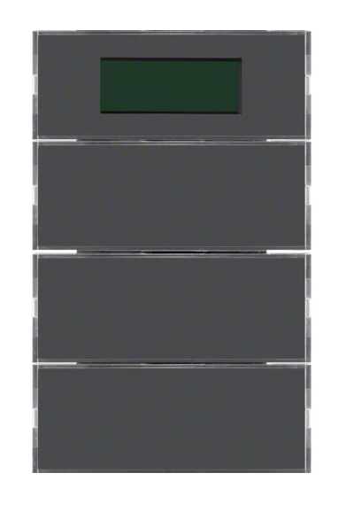 K.1 Przycisk 3-kr z reg. temp. i wyśw., ant 75663775 HAGER BERKER