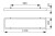 Oświetleniowa oprawa liniowa LED VECOM LED SMD 65W-NW 18822 Kanlux