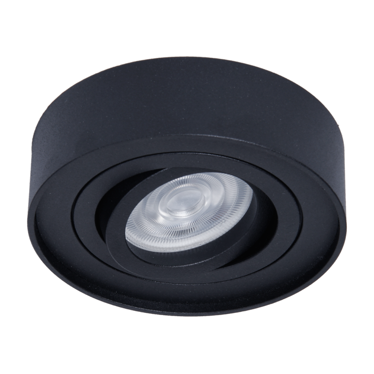 Oprawa Podtynkowa Nusa Round Black ML0022 Milagro