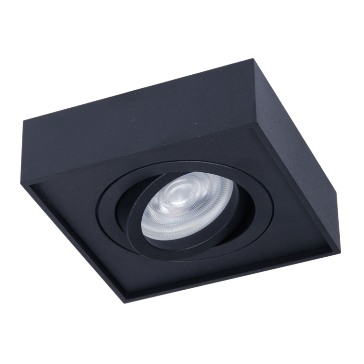 Oprawa Podtynkowa Nusa Square Black ML0046 Milagro