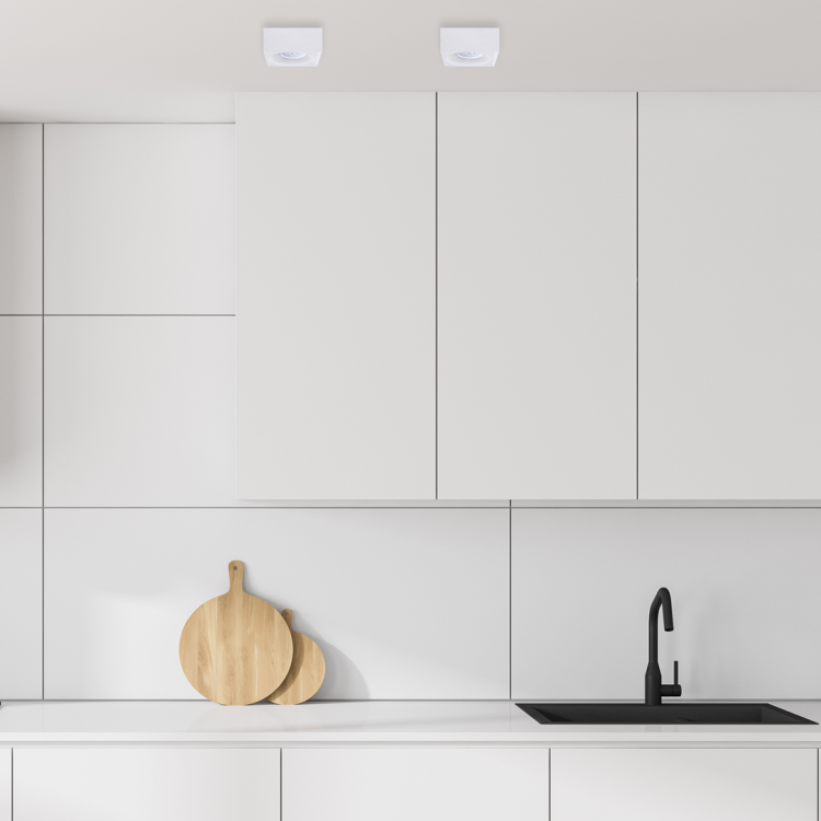 Oprawa Podtynkowa Bali Square White ML0077 Milagro