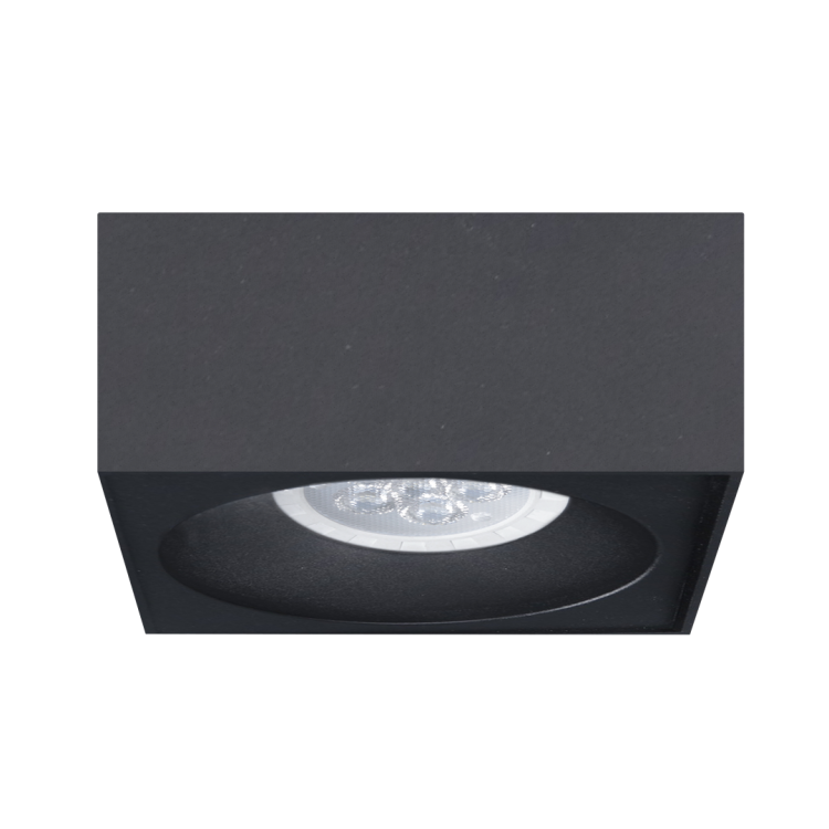 Oprawa Podtynkowa Bali Square Black ML0084 Milagro