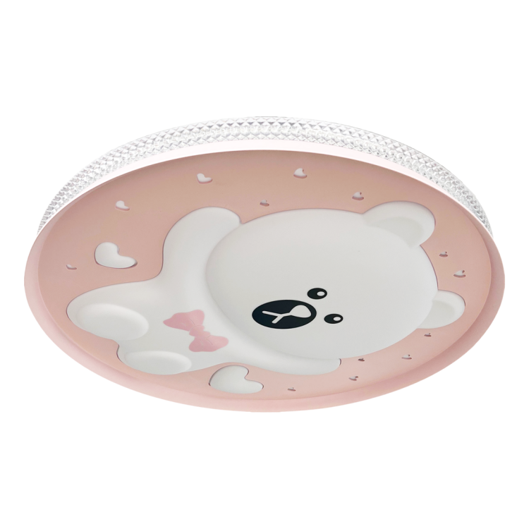 Plafoniera BEAR PINK 34W LED O490 mm ML0247 Milagro