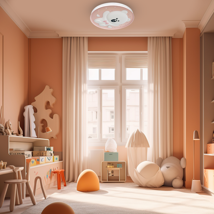 Plafoniera BEAR PINK 34W LED O490 mm ML0247 Milagro
