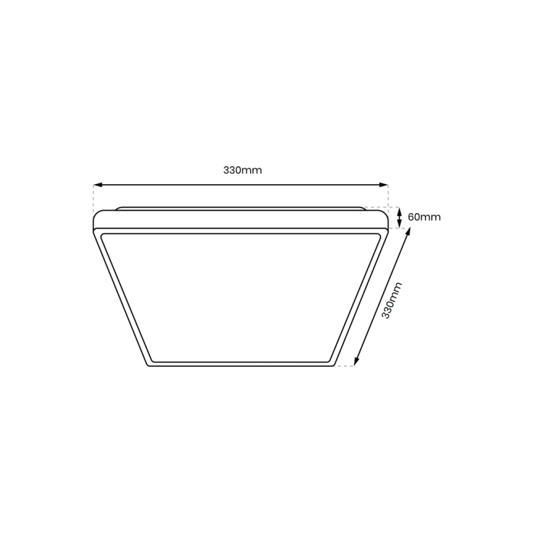 Plafoniera Plafon DABAR 17W LED ML0253 Milagro IP44 do łazienki sypialni korytarza jadalni oprawa lampa sufitowa nowoczesna oświetleniowa złota złoty barwa neutralna biała dzienna Inspiracje Premium