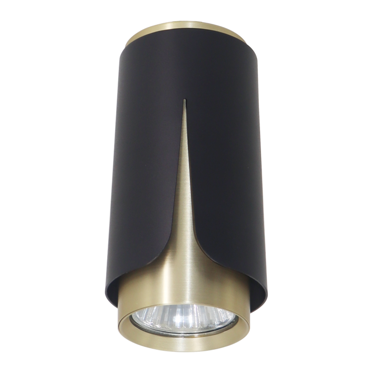FLOWER BLACK GOLD DOWNLIGHT 1xGU10 ML0262 Milagro