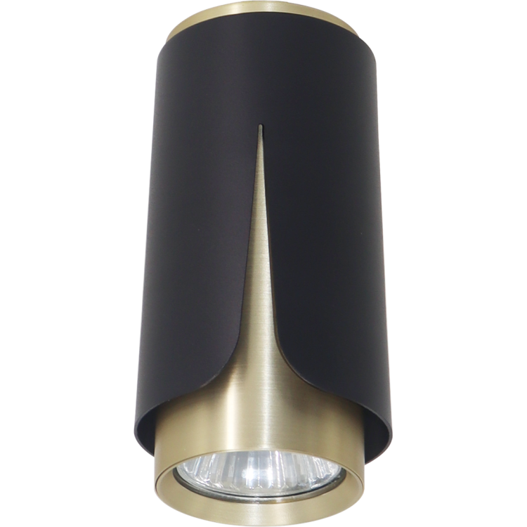 FLOWER BLACK GOLD DOWNLIGHT 1xGU10 ML0262 Milagro