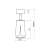 FLOWER BLACK GOLD SPOT 1xGU10 ML0264 Milagro