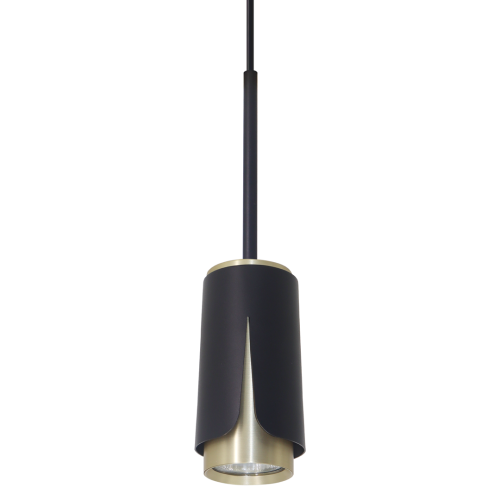 FLOWER BLACK GOLD LAMPA WISZĄCA 1xGU10 ML0267 Milagro