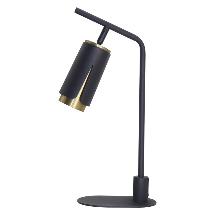 FLOWER BLACK GOLD LAMPKA GABINETOWA 1xGU10 ML0268 Milagro