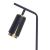 FLOWER BLACK GOLD LAMPKA GABINETOWA 1xGU10 ML0268 Milagro