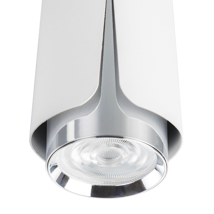 FLOWER WHITE CHROME DOWNLIGHT 1xGU10 ML0270 Milagro