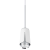 FLOWER WHITE CHROME LAMPA WISZĄCA 1xGU10 ML0275 Milagro
