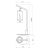 FLOWER WHITE CHROME LAMPKA GABINETOWA 1xGU10 ML0276 Milagro